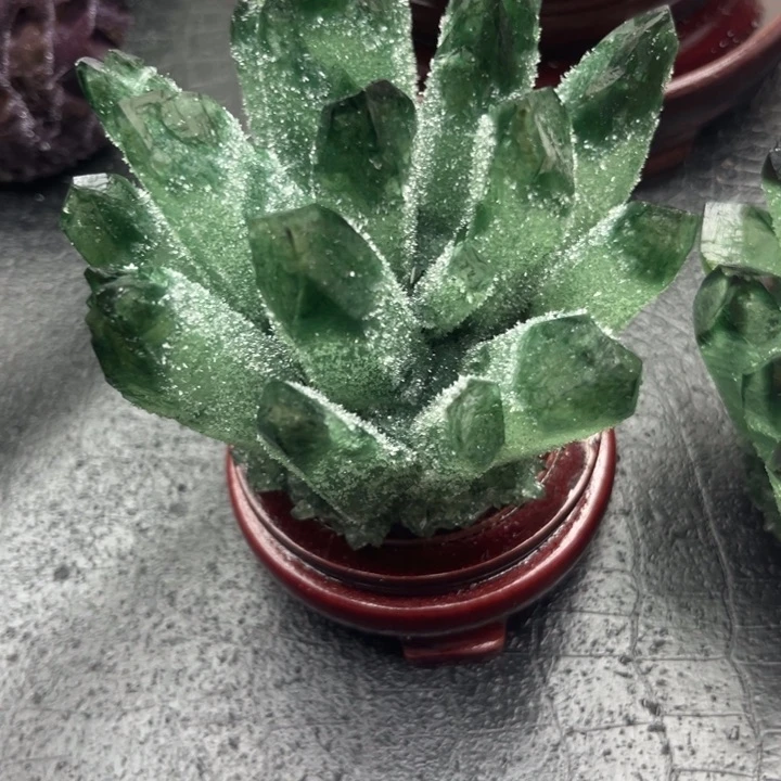 琉璃手工艺品华晶簇