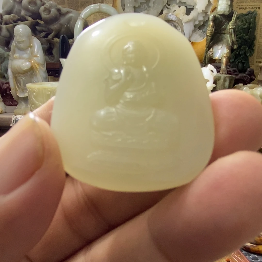 和田玉（糖玉）未镶嵌挂件