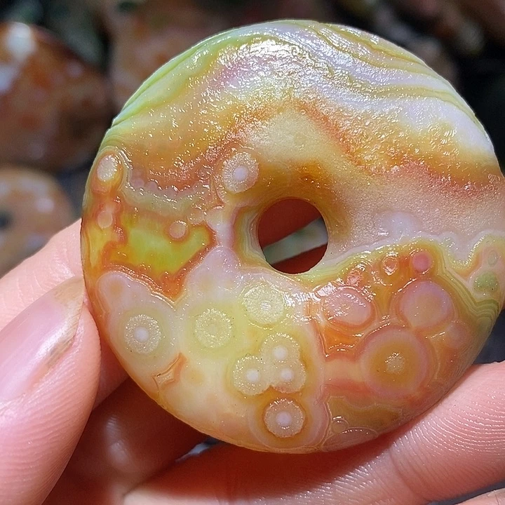 玛瑙/玉髓颈饰合金