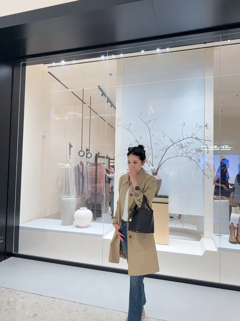 “卡姆登”切尔西风衣外套女2025新款爆款洋气大衣