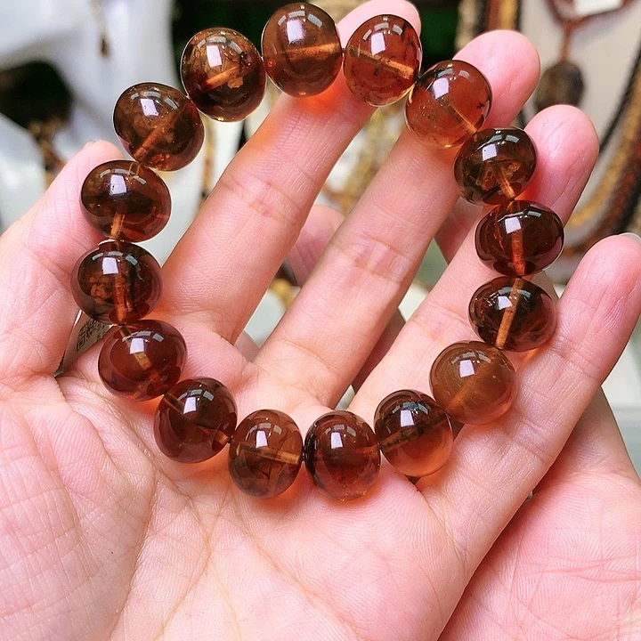 琥珀裸石未镶嵌抚顺琥珀