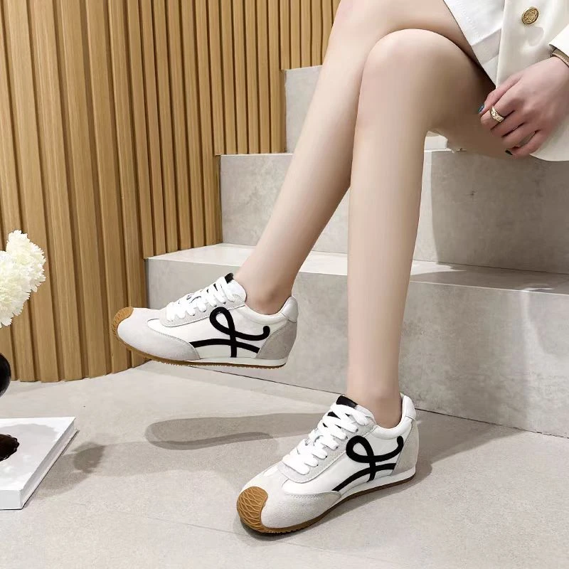 LOYWE Fashion小罗德训鞋2025夏季欧风小众时尚复古阿甘鞋休闲鞋