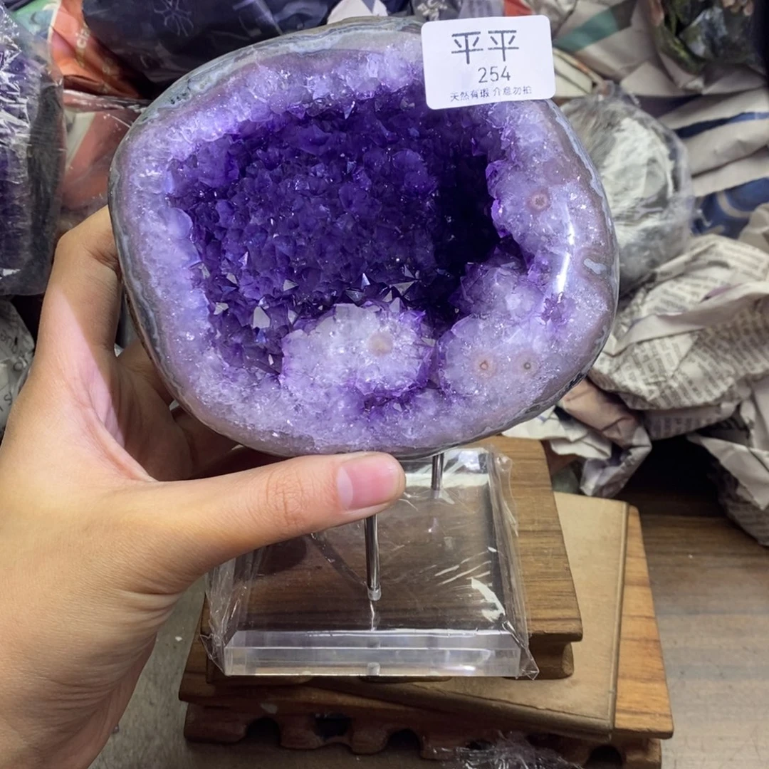 未镶嵌大型摆件（非配饰）紫晶