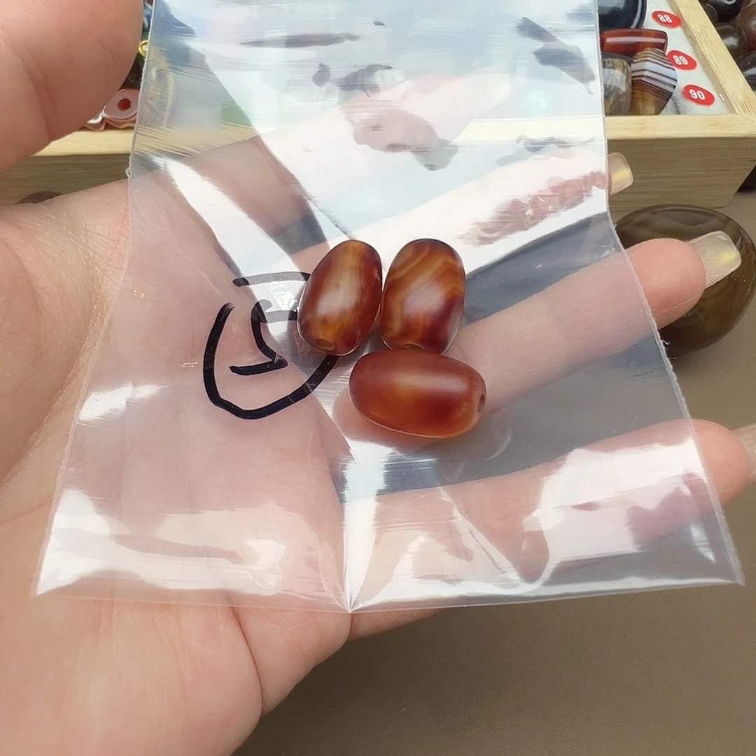 未镶嵌玛瑙/玉髓珠宝半成品