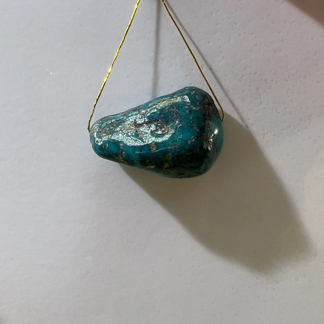 绿松石未镶嵌挂件