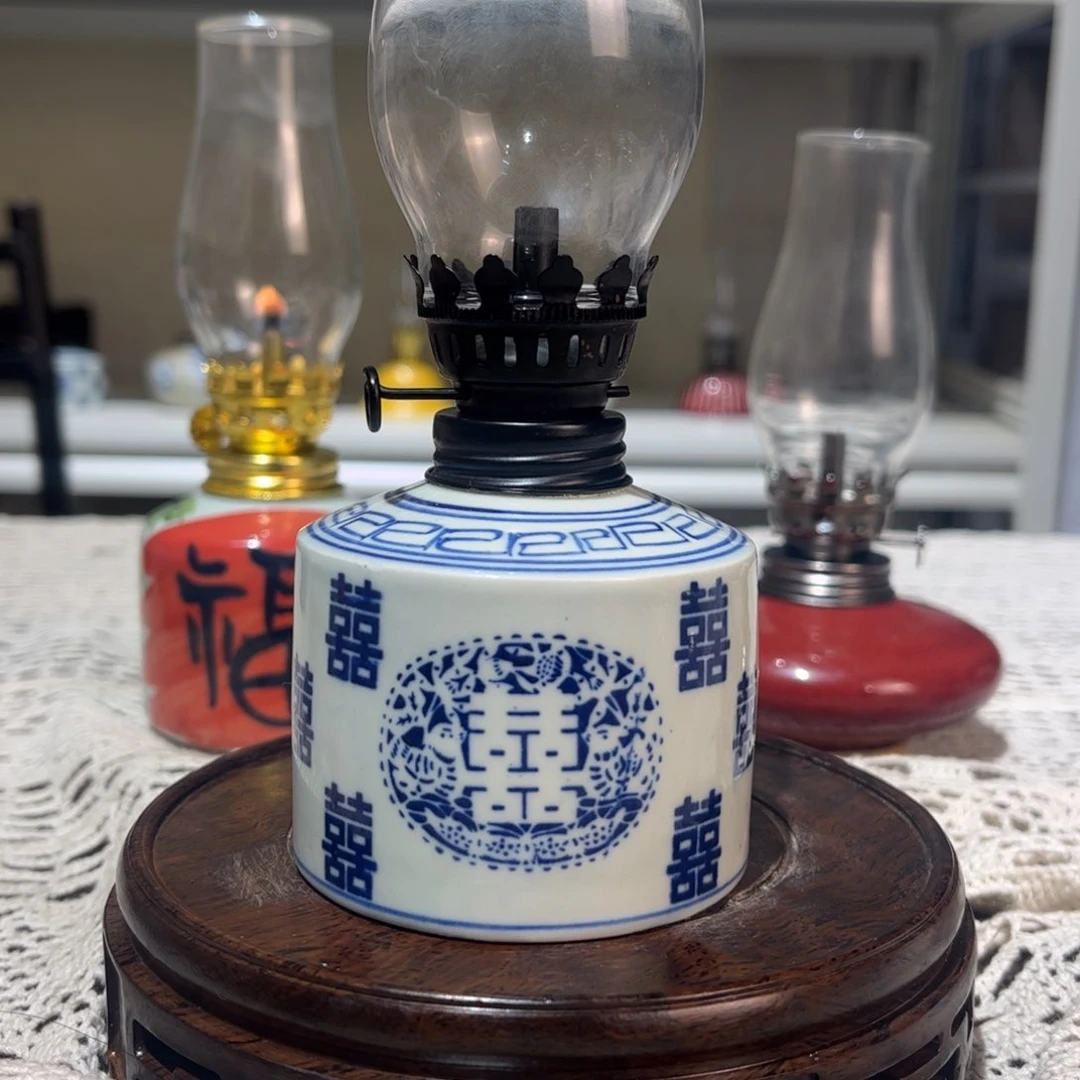 摆件景德镇陶瓷香薰灯