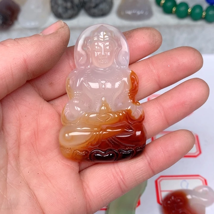 玛瑙/玉髓颈饰未镶嵌缘***庆