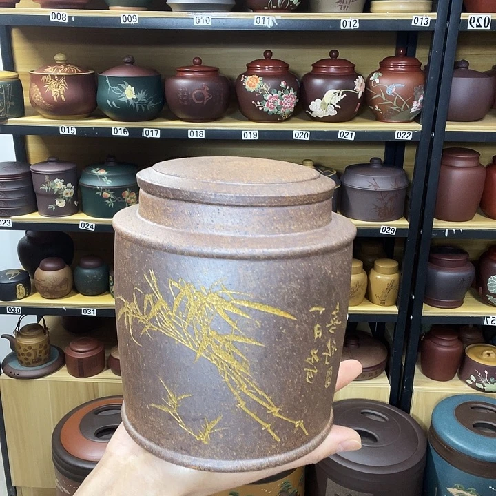 紫砂茶叶罐紫砂茶叶罐