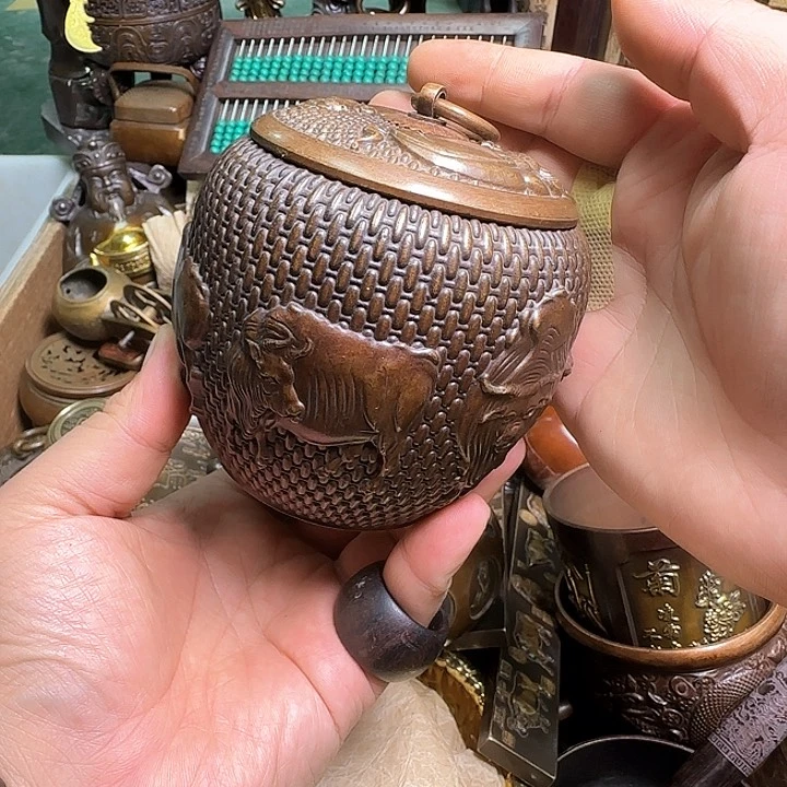 铜器办公室茶室摆件