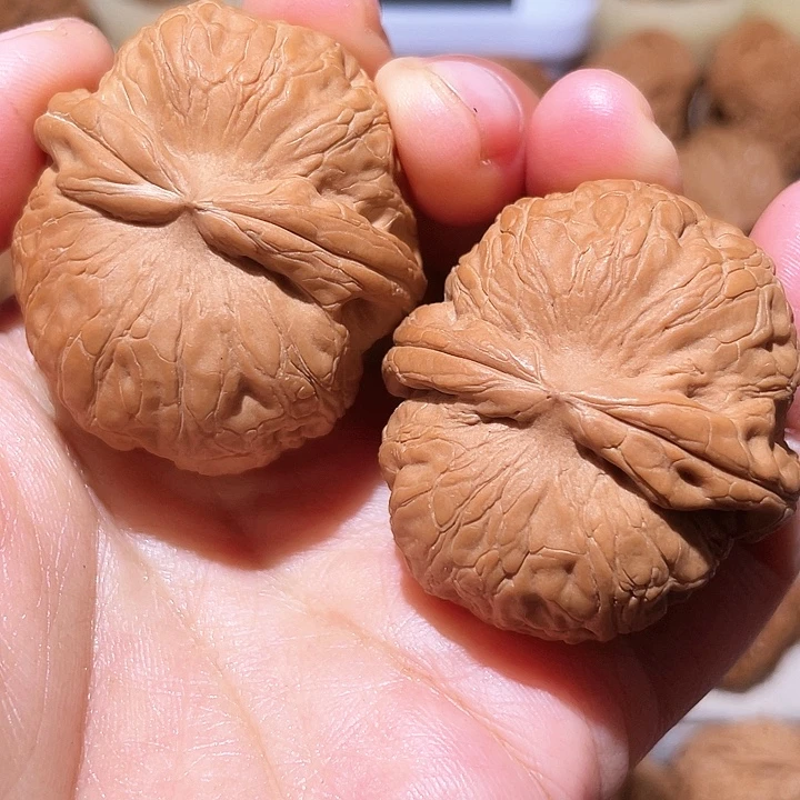 文玩核桃把件全品元宝42尺放漏款不退不换