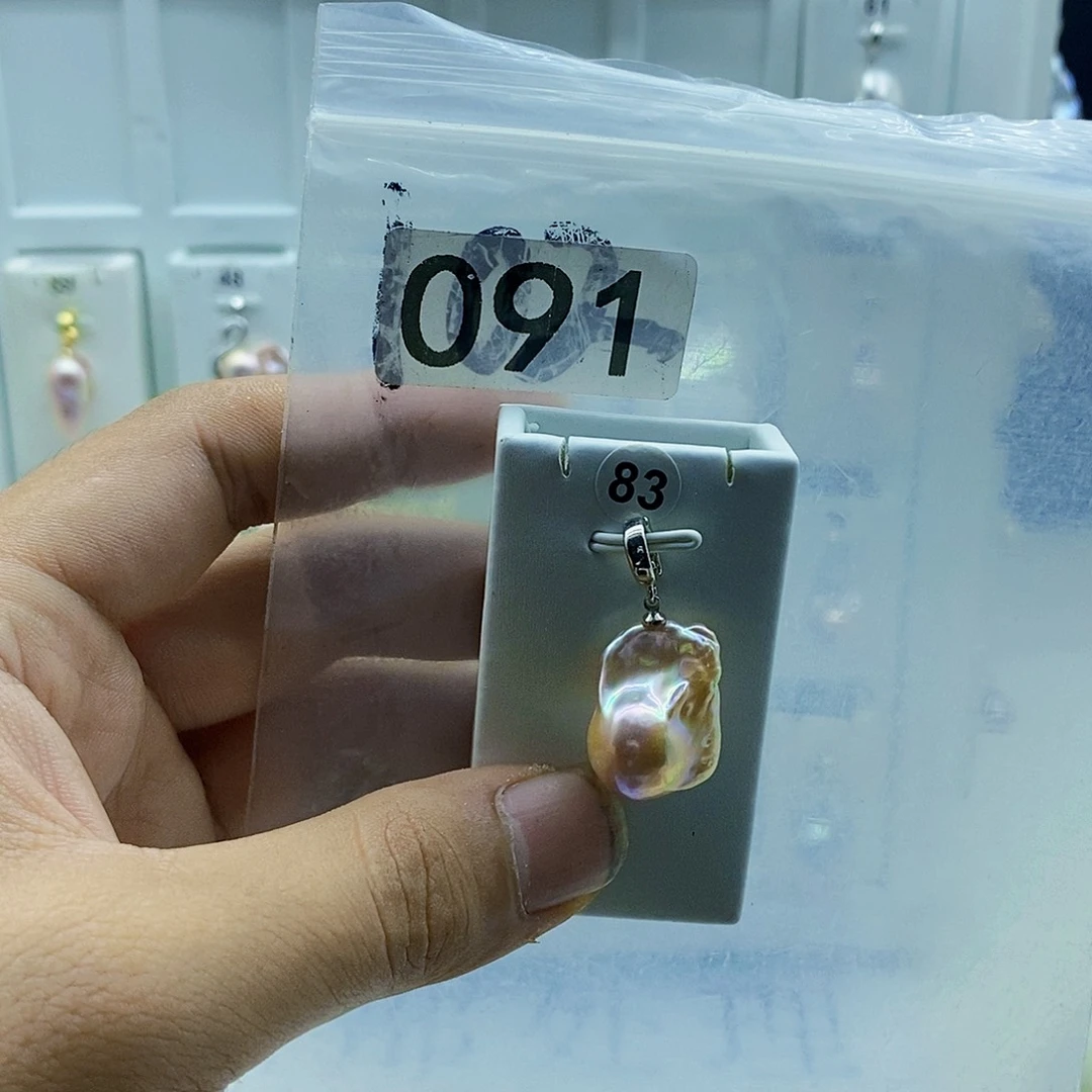 颈饰合金淡水珍珠