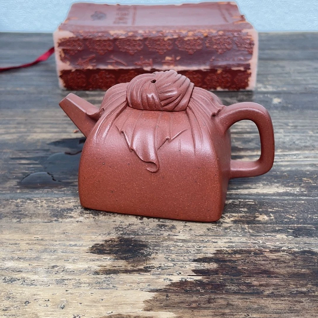 意***漆茶壶紫泥龙血砂印包