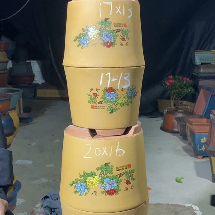 紫砂花盆紫砂紫砂