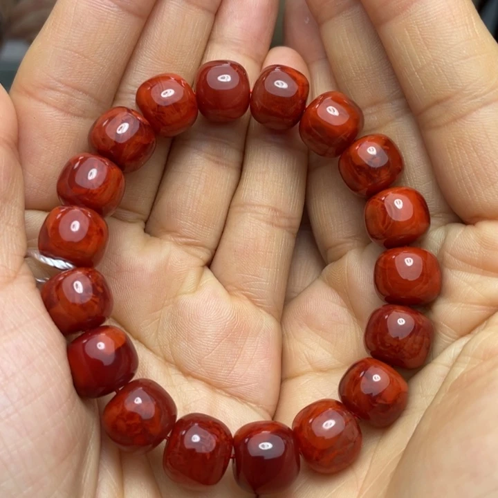 南红玛瑙手串12多样性发1未镶嵌