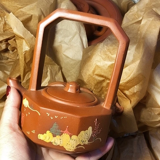 全手工制作宜兴紫砂