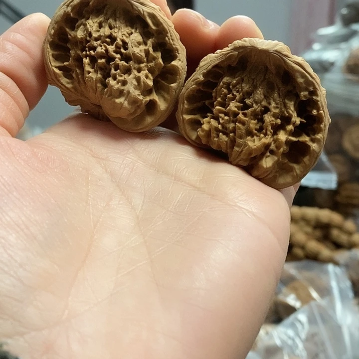 把件文玩核桃43蛇头