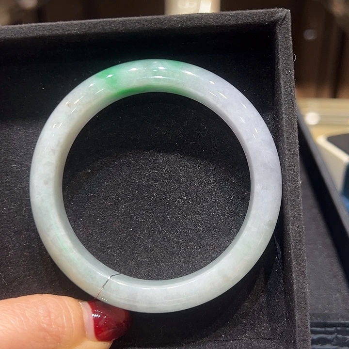 翡翠未镶嵌手镯翡翠手镯0215