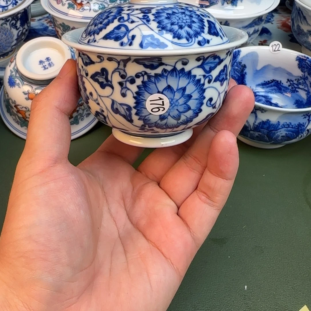 彦祖纯手工手绘茶具176