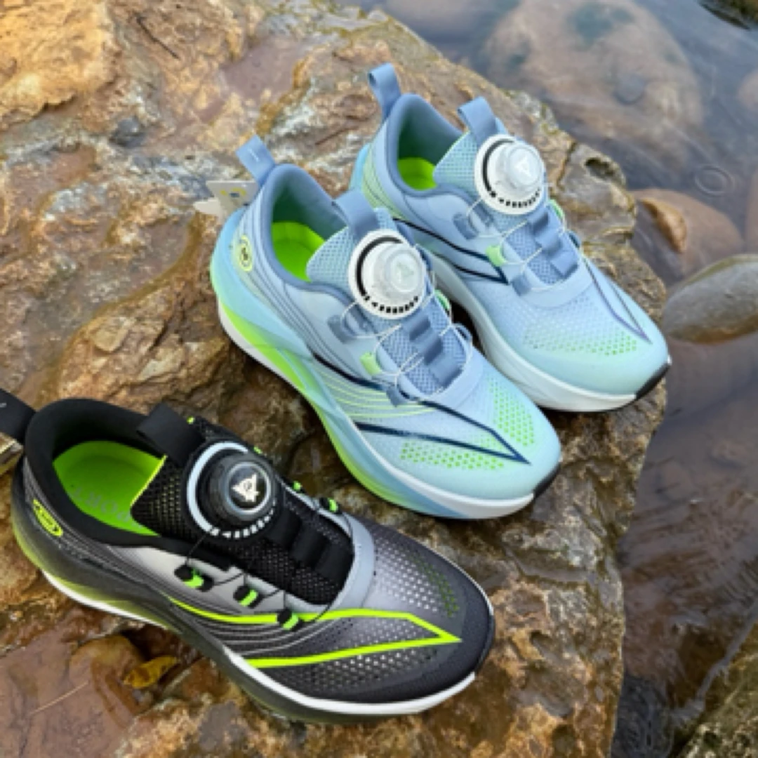 春夏新款2025中大童单网透气跑步运动鞋2519