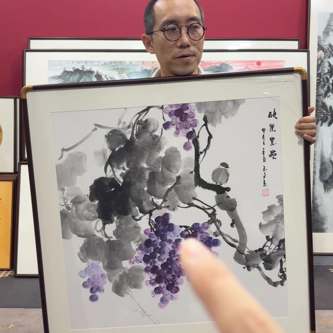 国画带框80/80尺寸
