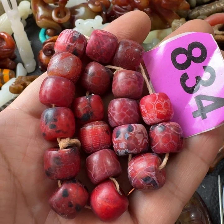 玛瑙/玉髓颈饰合金