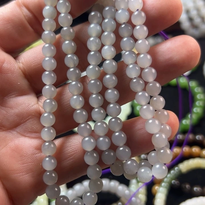 和田玉未镶嵌手串