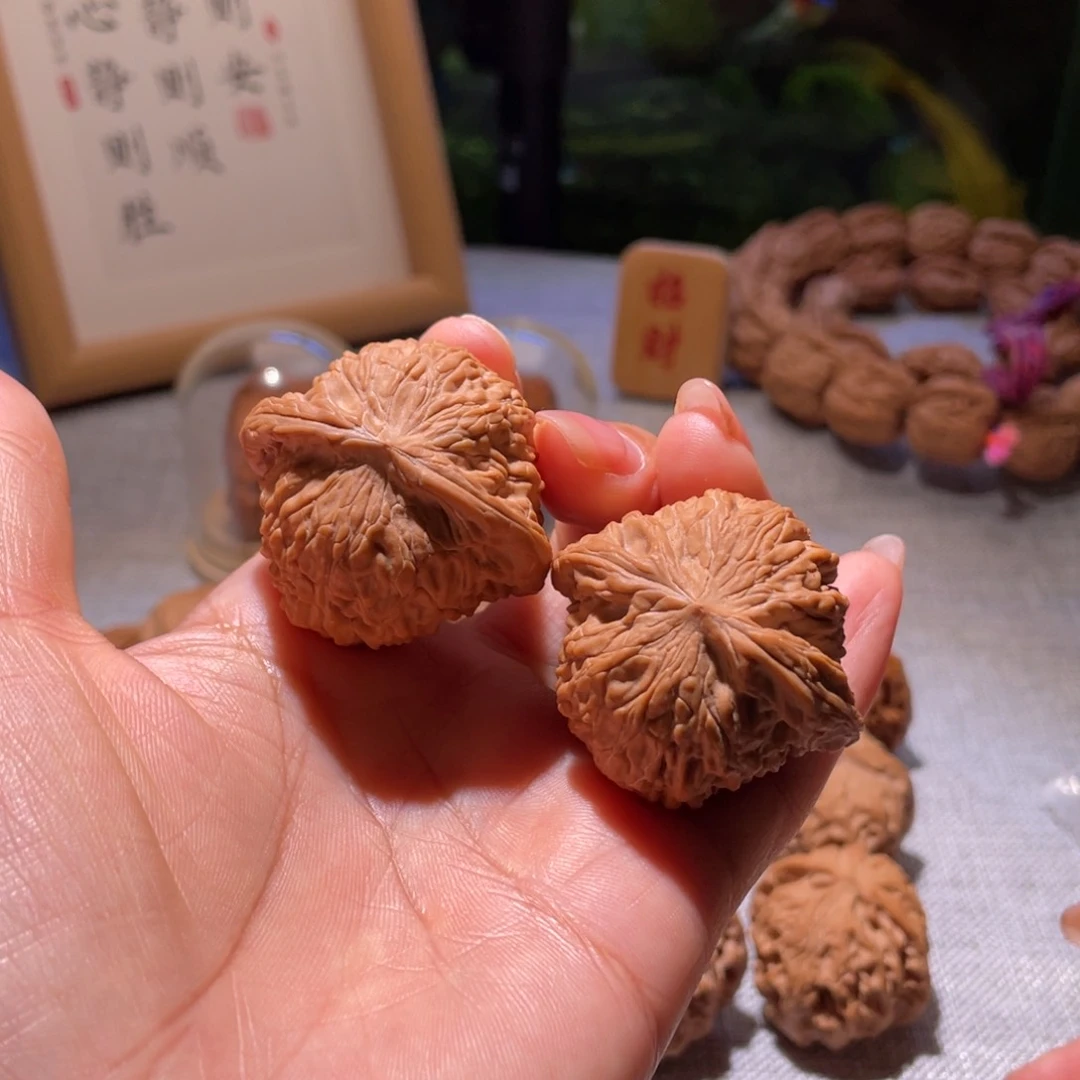 桃核把件40全品山地磨