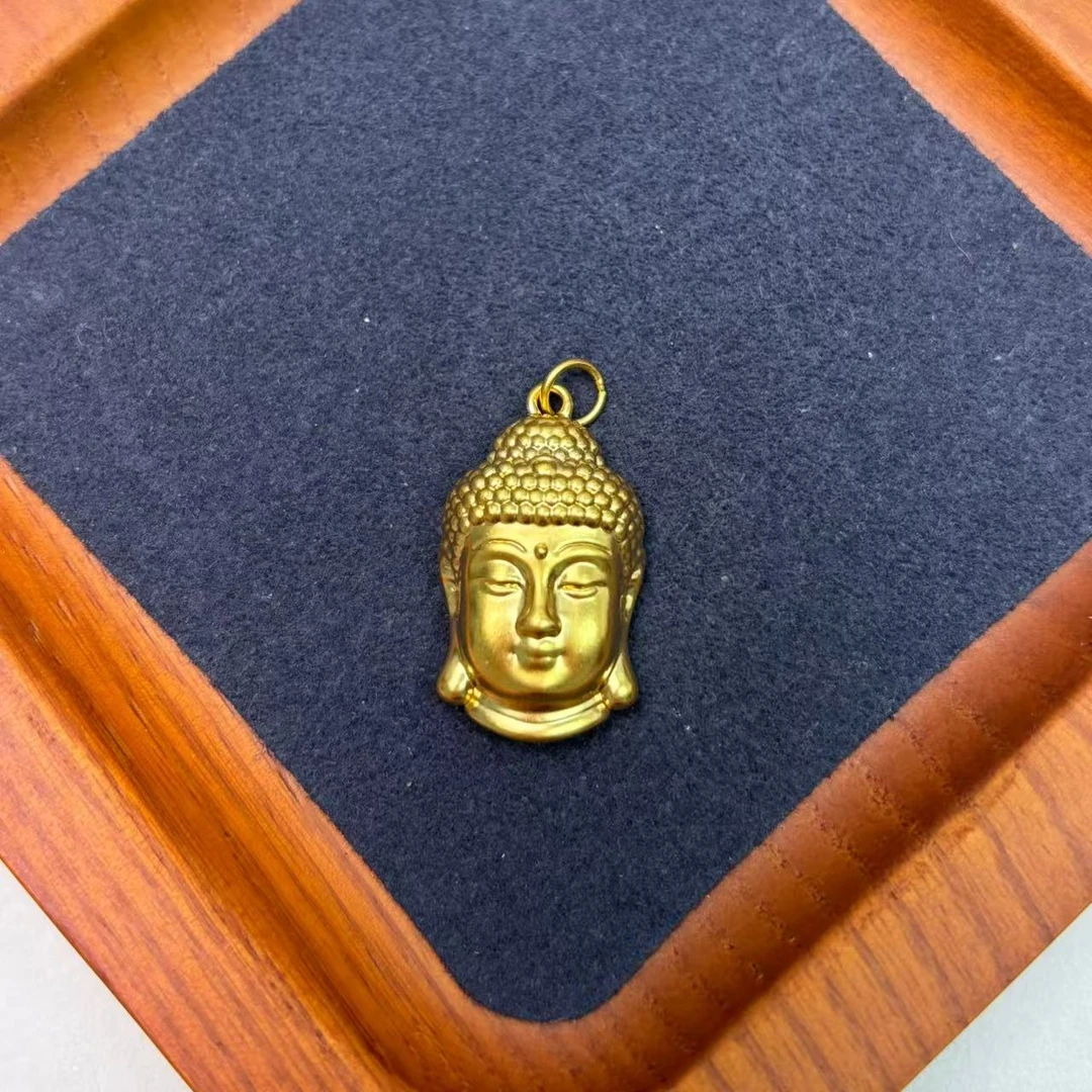 鑫万福足金999永保平安大佛头WH1321 配件