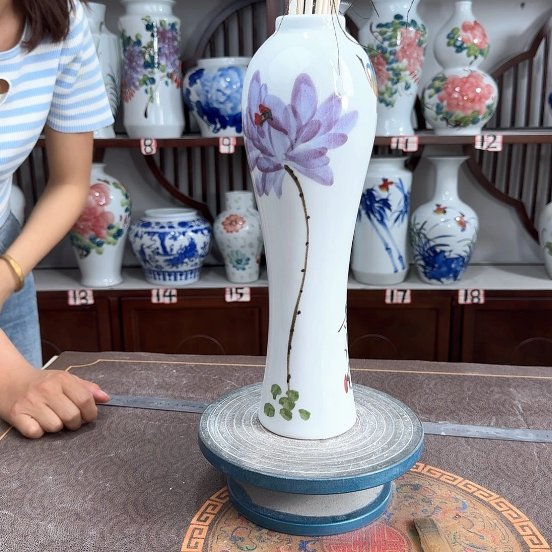 摆件景德镇陶瓷美鸟