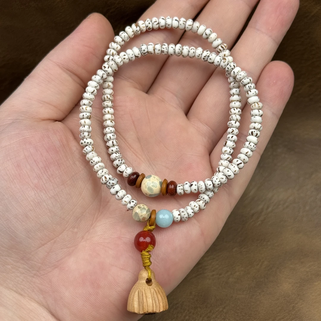 星月菩提+莲蓬（无礼盒）K61