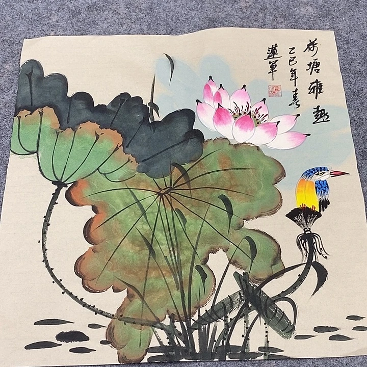 国画国画作品手绘