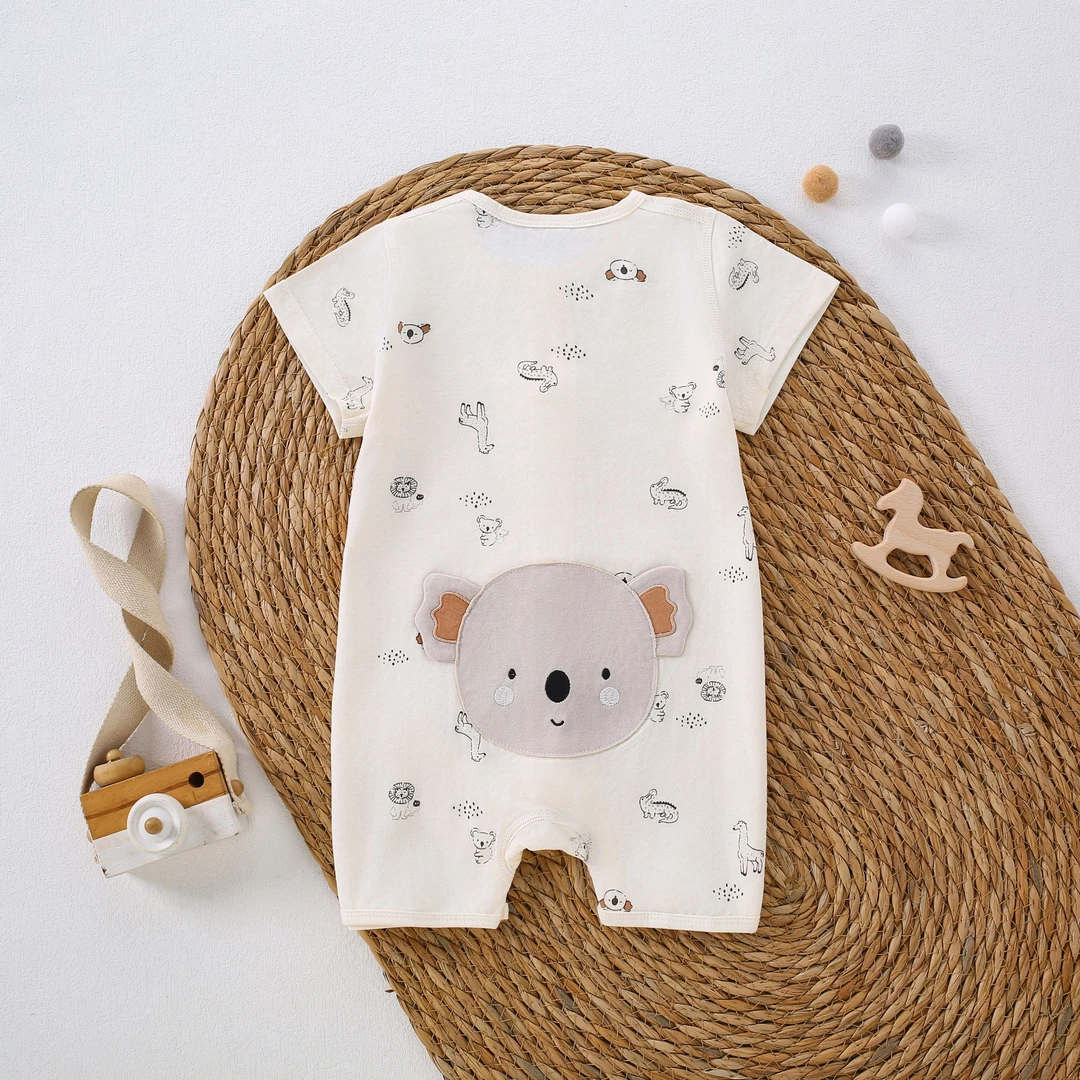 8343-【大耳朵考拉-哈衣】-直播间宝宝秋衣连体链接专