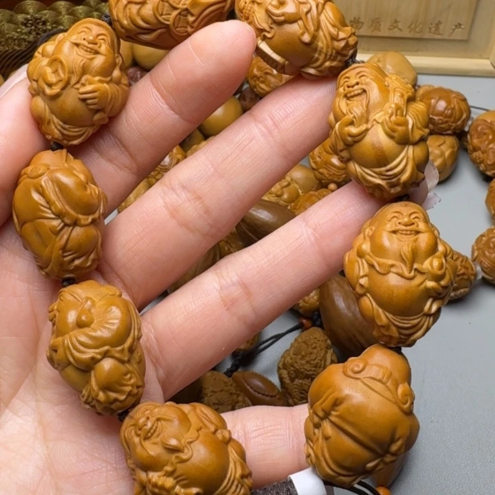 橄榄核手串/手链八大财神