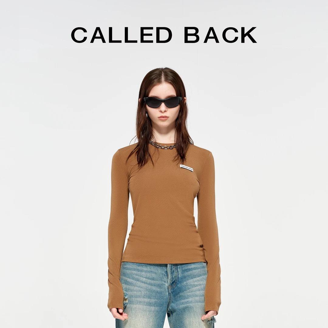 CALLED BACK春季新款圆领经典款时尚休闲长袖240985