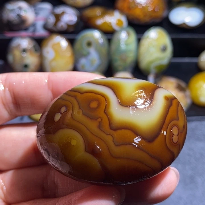 玛瑙/玉髓未镶嵌吊坠(不含链)90