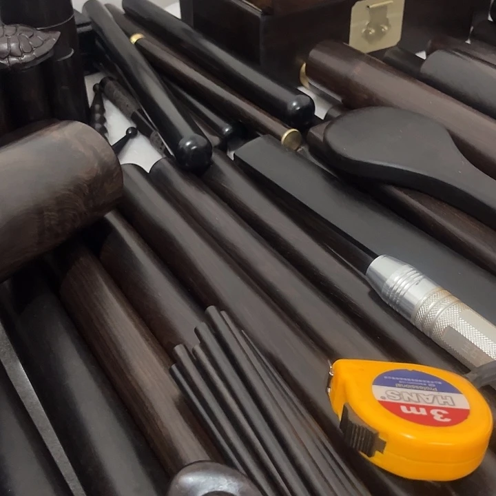 A***•黑酸枝木类紫光檀筷子/元宝