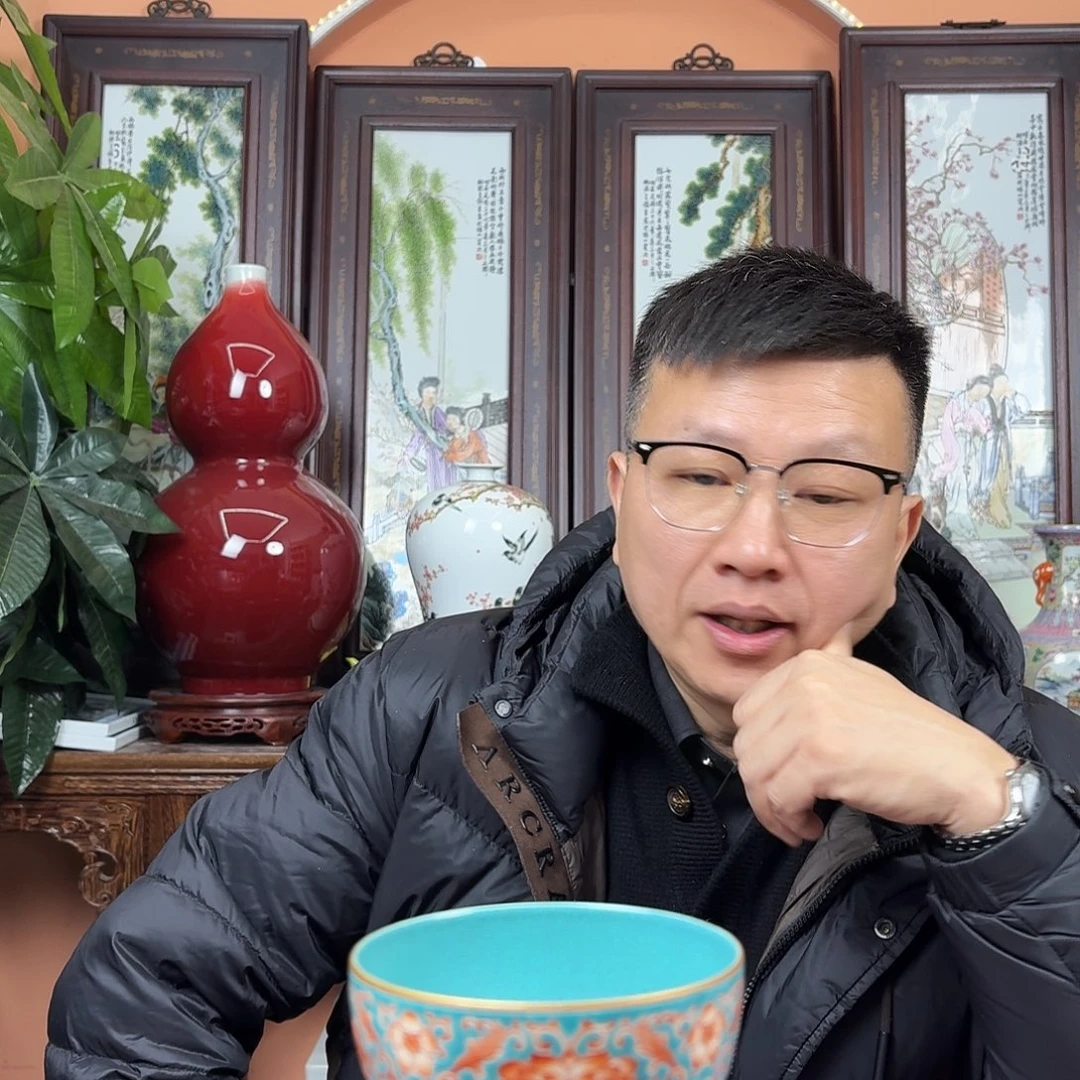 陶摆件景德镇陶瓷手工杯子