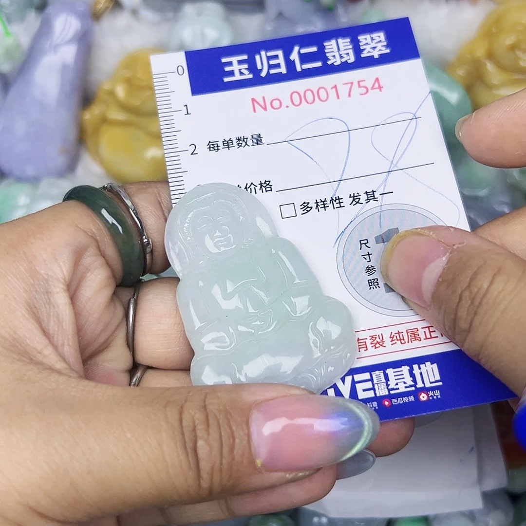 翡翠未镶嵌颈饰11