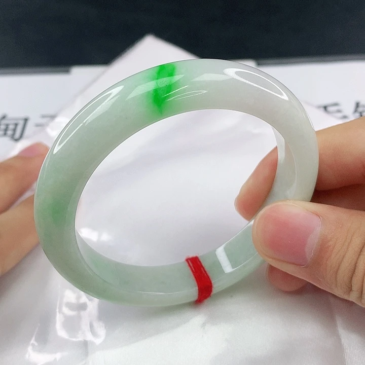 未镶嵌手镯翡翠圈57。12042