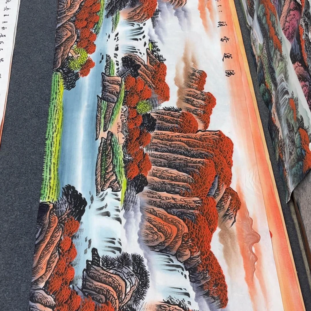 国画明月的直播间2