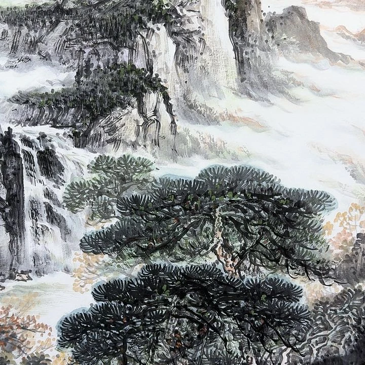 国画书法作品多次参加