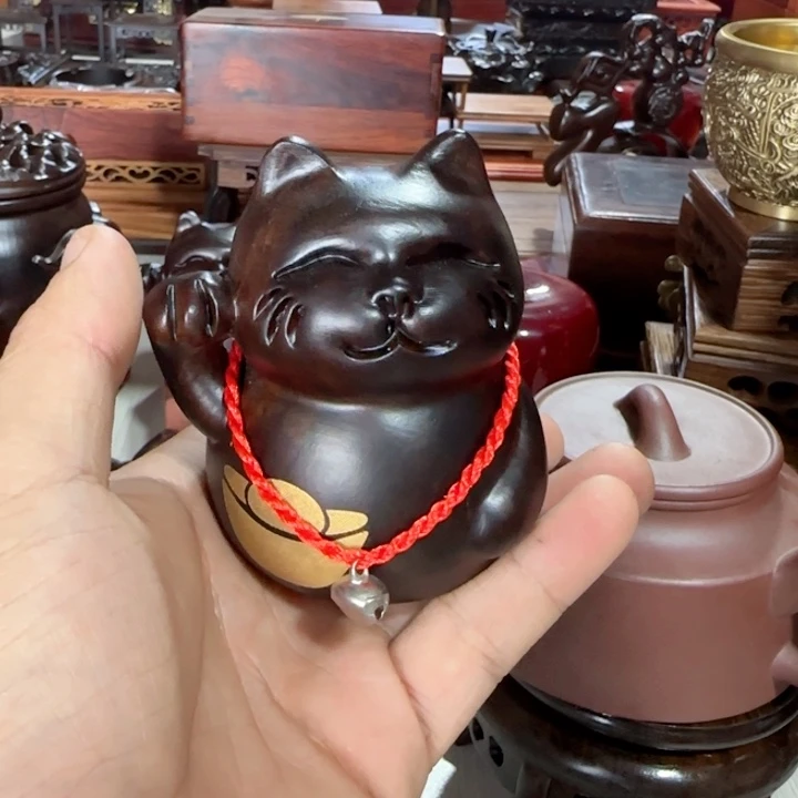 琉璃手工艺品红木工艺品摆件