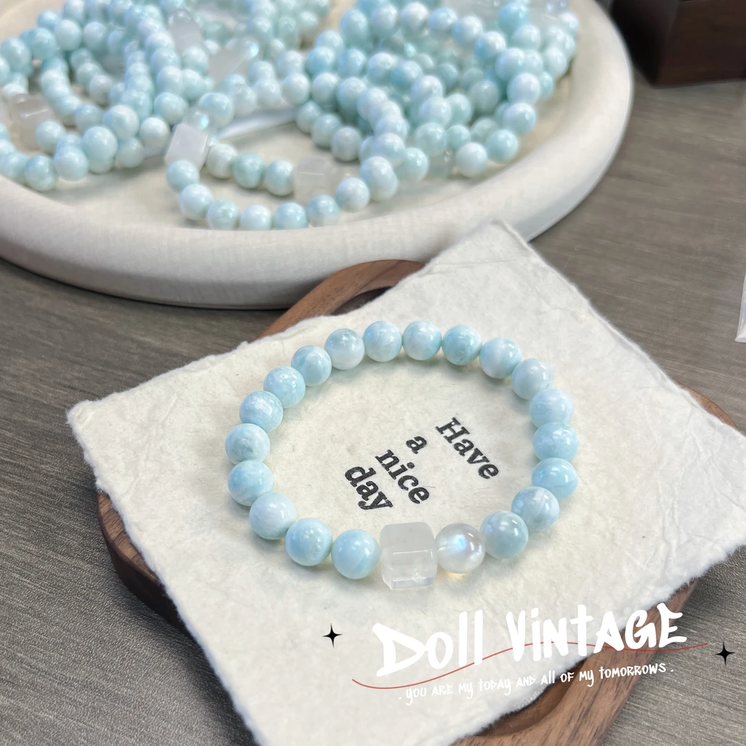 【海底冰山】A321-异极矿雪花幽灵方糖手串均有色差默认微瑕