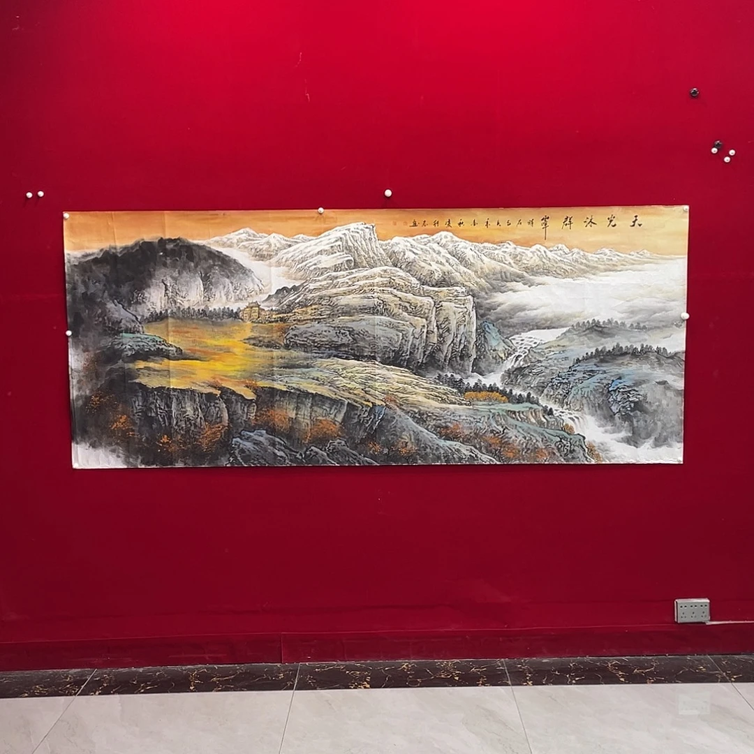 国画凌行志老师手绘国画精品