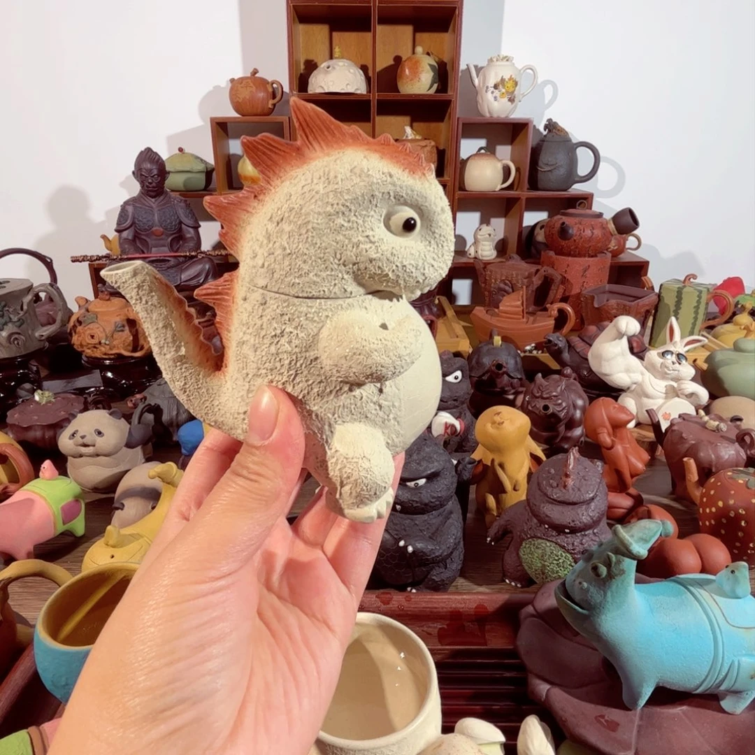 紫砂茶壶纯手工制作过程非常