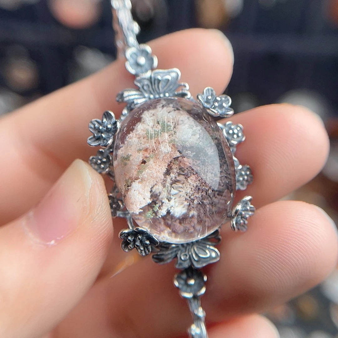 水晶手链银S925镶嵌徐*妍