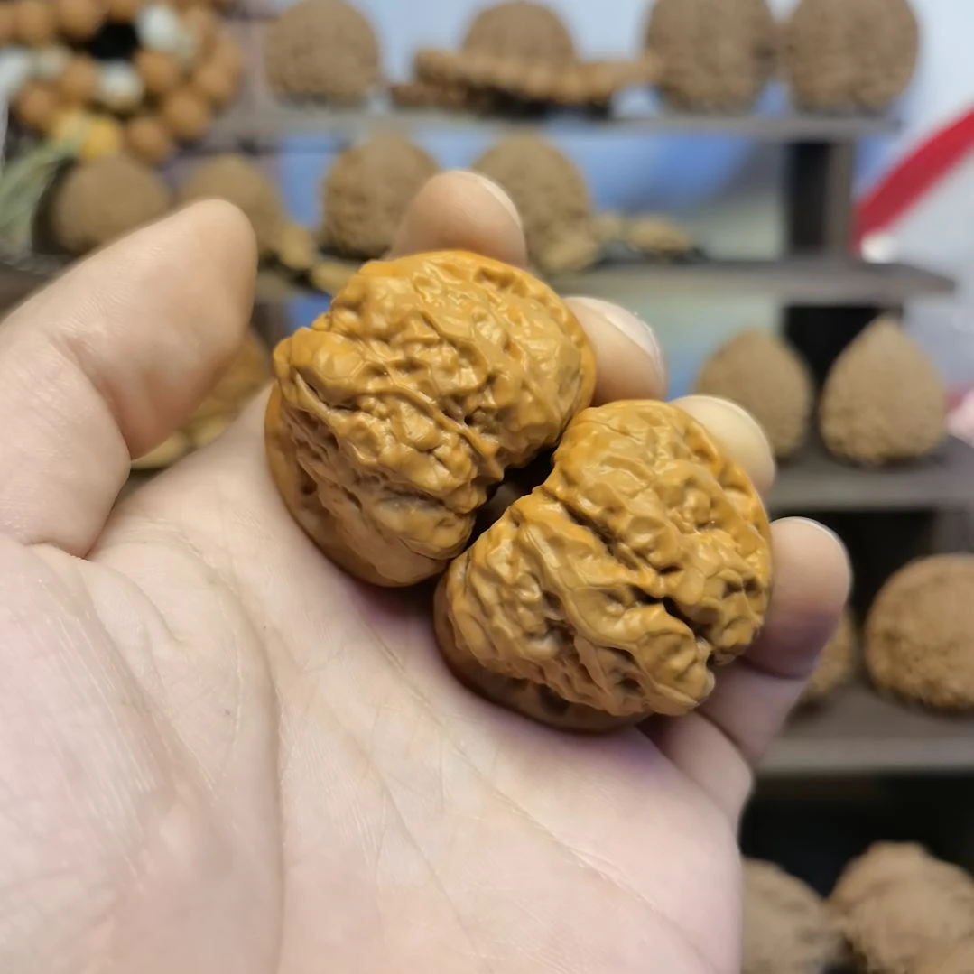 M***咪把件文玩核桃40蛤蟆头