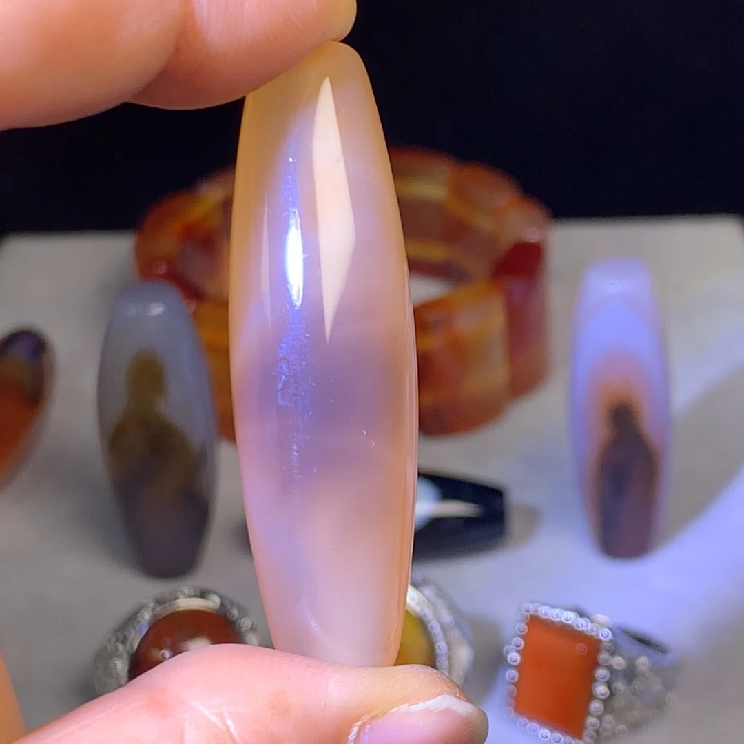 玛瑙/玉髓未镶嵌颈饰