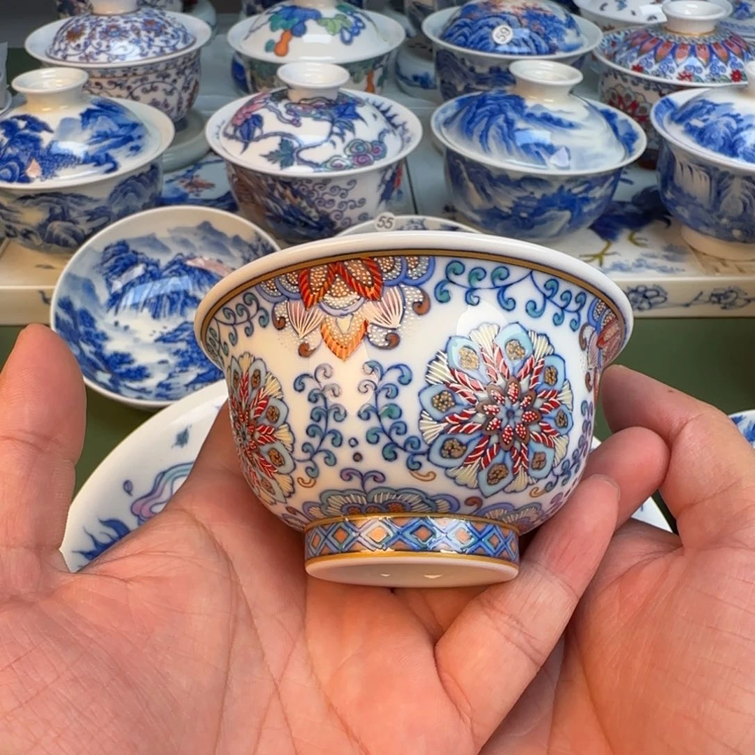 纯手工纯手绘茶具69