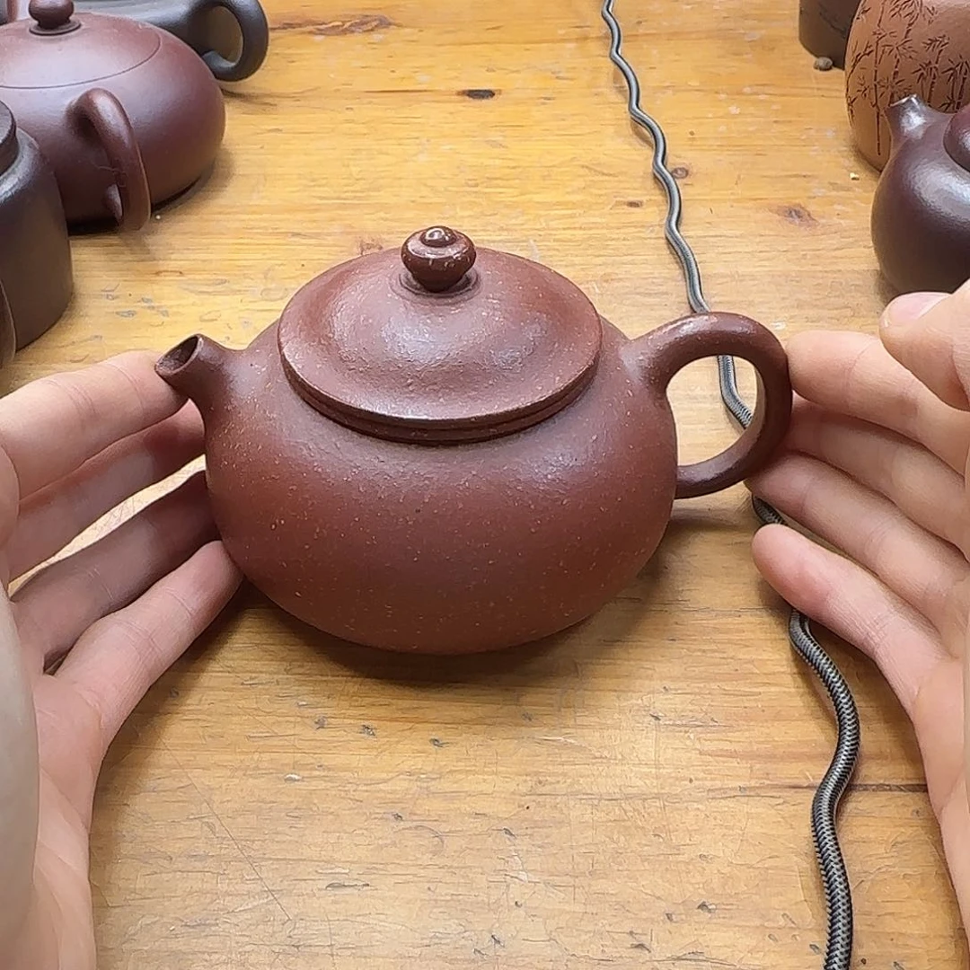 紫砂茶壶民间手艺人全手工制作